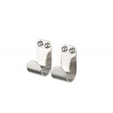 Haceka Ixi Haak 2 stuks polished chroom