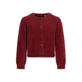 TYGO & vito gebreid vest - donkerrood