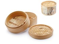H&H Lifestyle 8259400 Bamboo Kookbak voor stoomkoker