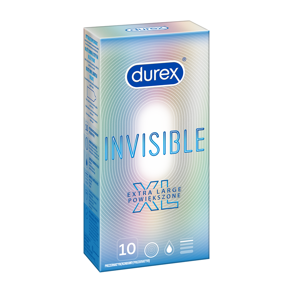 Durex Invisible XL