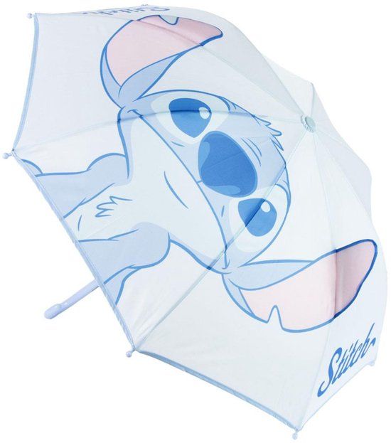 Disney Stitch Kinder Paraplu Handmatig Blauw