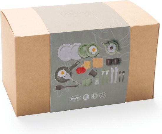 Dantoy Green Garden - Ontbijtset (29-delig) - Groen