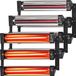 Infrarood verfdroger - Spotdroger 3-kops - 3 kW Vermogen