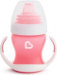 Munchkin Overgangsbeker - Gentle - Roze - 118ml - Tuitbeker - Anti-lek - Vanaf 4 Maanden