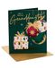 UK Greetings Kerstkaart voor kleindochter - Kerstballen & Present Design