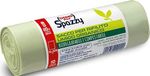 Domopak Spazzy Groene zak, 100% biologisch afbreekbaar, 110 l, transparant, 1 verpakking van 10 stuks