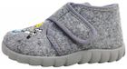 Fischer Chaussures d'intérieur pour enfants pour garçons, gris, style décontracté