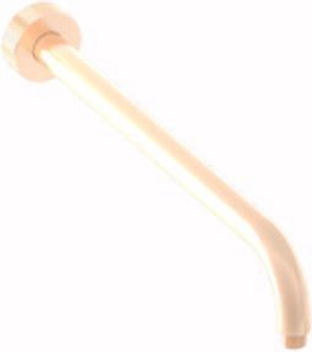 Plieger Roma douchearm wand 35cm geborsteld rose goud