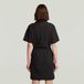 G-Star Soft Utility Dress Dames Jurk Katoen Zwart