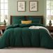Literie Ensemble 200 x 220 cm - Vert foncé