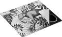 Chefcare Inductie Beschermer Tropisch Getekende Olifant - Zwart Wit - 57,6x51,6 cm