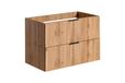 Armoire de salle de bain 80 cm avec 2 tiroirs - un meuble élégant pour la salle de bain