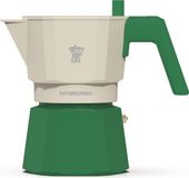 Pezzetti Futurexpress cafetière italienne, aluminium, pour 3 tasses, vert