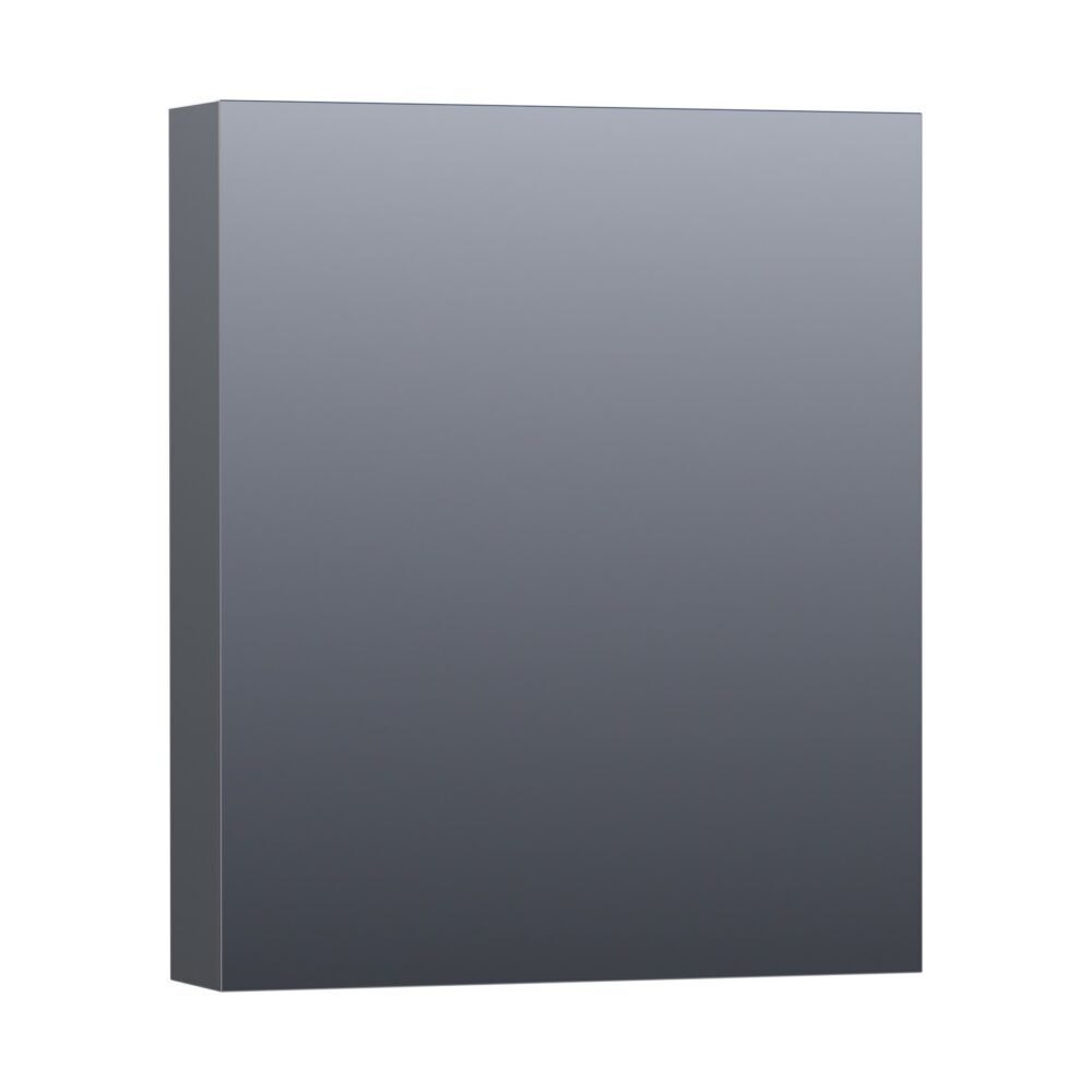 Tapo Dual spiegelkast rechtsdraaiend 60 hoogglans grijs