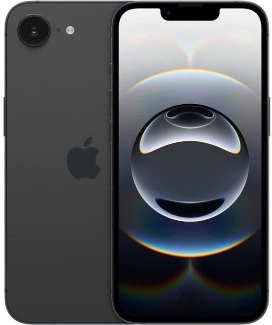 Apple iPhone 16e 5G Dual SIM 512 GB 6.1" Zwart