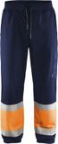 Blaklader Sweatpants High Vis 1549-2526 - Marineblauw/Oranje - L