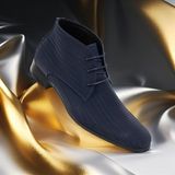 Lureaux Vittorio Blue Lureaux Handgemaakte Nette Schoenen Voor Heren