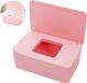 Boîte à mouchoirs Lingettes humides Rose – Distributeur de mouchoirs élégant – Hygiénique pour toilettes et chambre de bébé