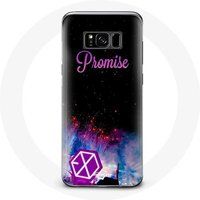 Maniacase Hoesje voor Samsung Galaxy S8 Plus Exo K-pop Groep Logo Song Belofte