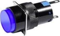 Barthelme 58500114 Lampe témoin LED Bleu 12 V DC/AC