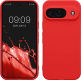 kwmobile telefoonhoesje geschikt voor Google Pixel 9 - Hoesje voor smartphone - Precisie camera uitsnede - In klassiek rood