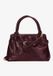 Fred de la Bretoniere MAE MINI HANDBAG Leather Bordeaux Red