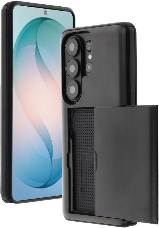 imoshion Hoesje met Pasjeshouder - Geschikt voor Samsung Galaxy S26 Ultra - Zwart