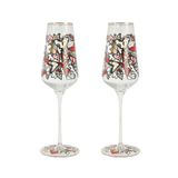 Goebel Champagneglas Romero Britto - All We Need Is Love Pop Art