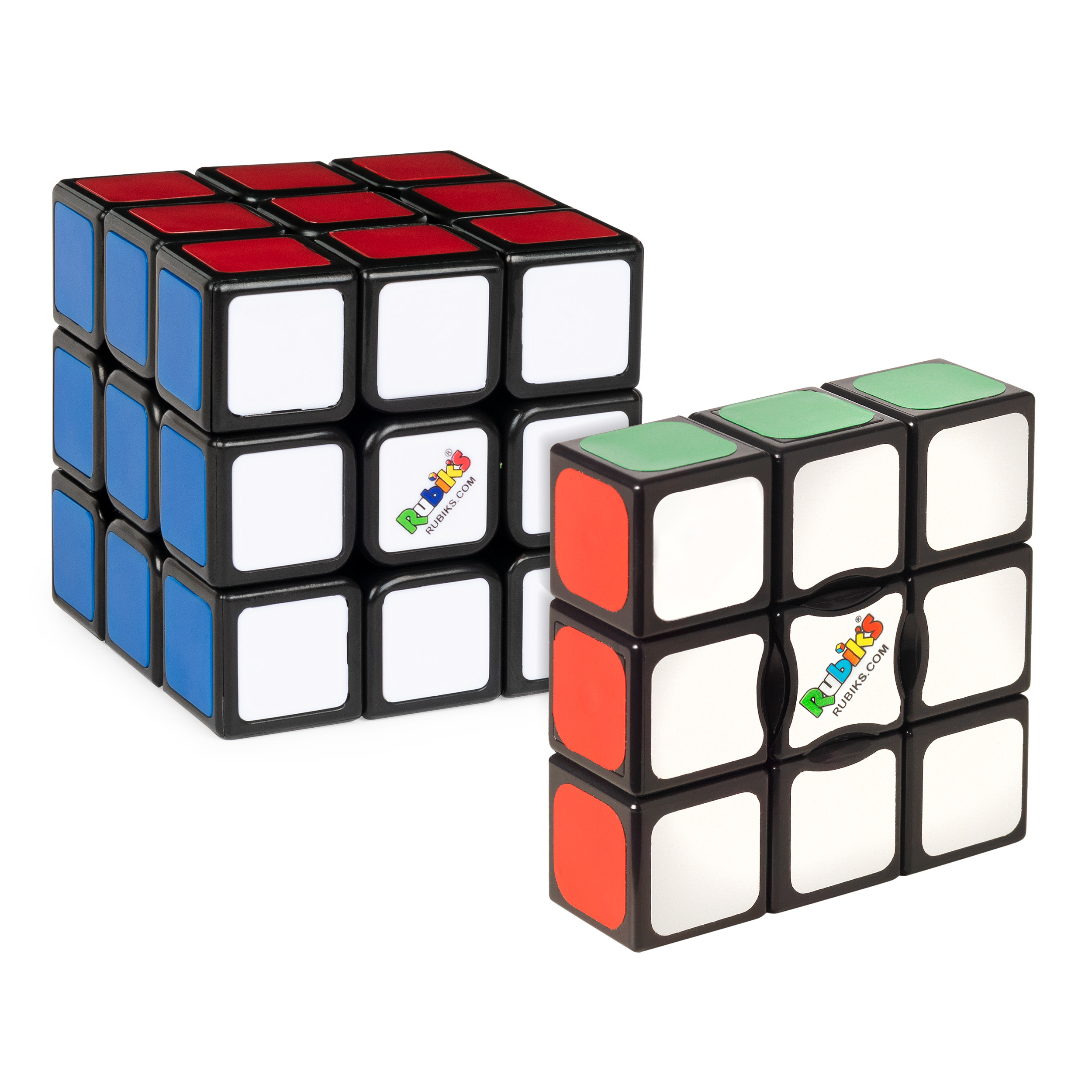 Spin Master Rubik&#39;s Cube Starter Pack - de originele 3x3 Cube en 3x3x1 Edge cadeauset - stressrelief fidget