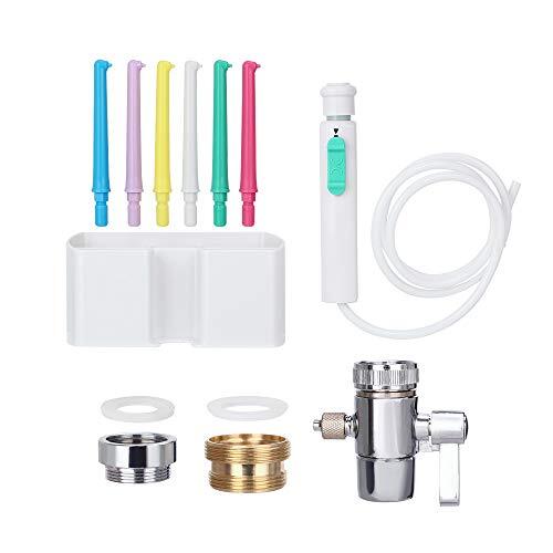 HAHASG 6 Nozzle Kraan Mondelinge Irrigator Water Dental Flosser Tandheelkundige Irrigatie Water Pick Tanden Reiniging Power Flosser