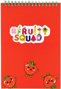 Fruity Squad Kleurboekje A5 formaat + Stickers met geur