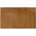 Tapis rectangulaire marron 60x100 cm bambou