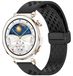 Huawei Bracelet en silicone avec fermoir magnétique, noir, pour Huawei Watch GT 5 Pro 42mm