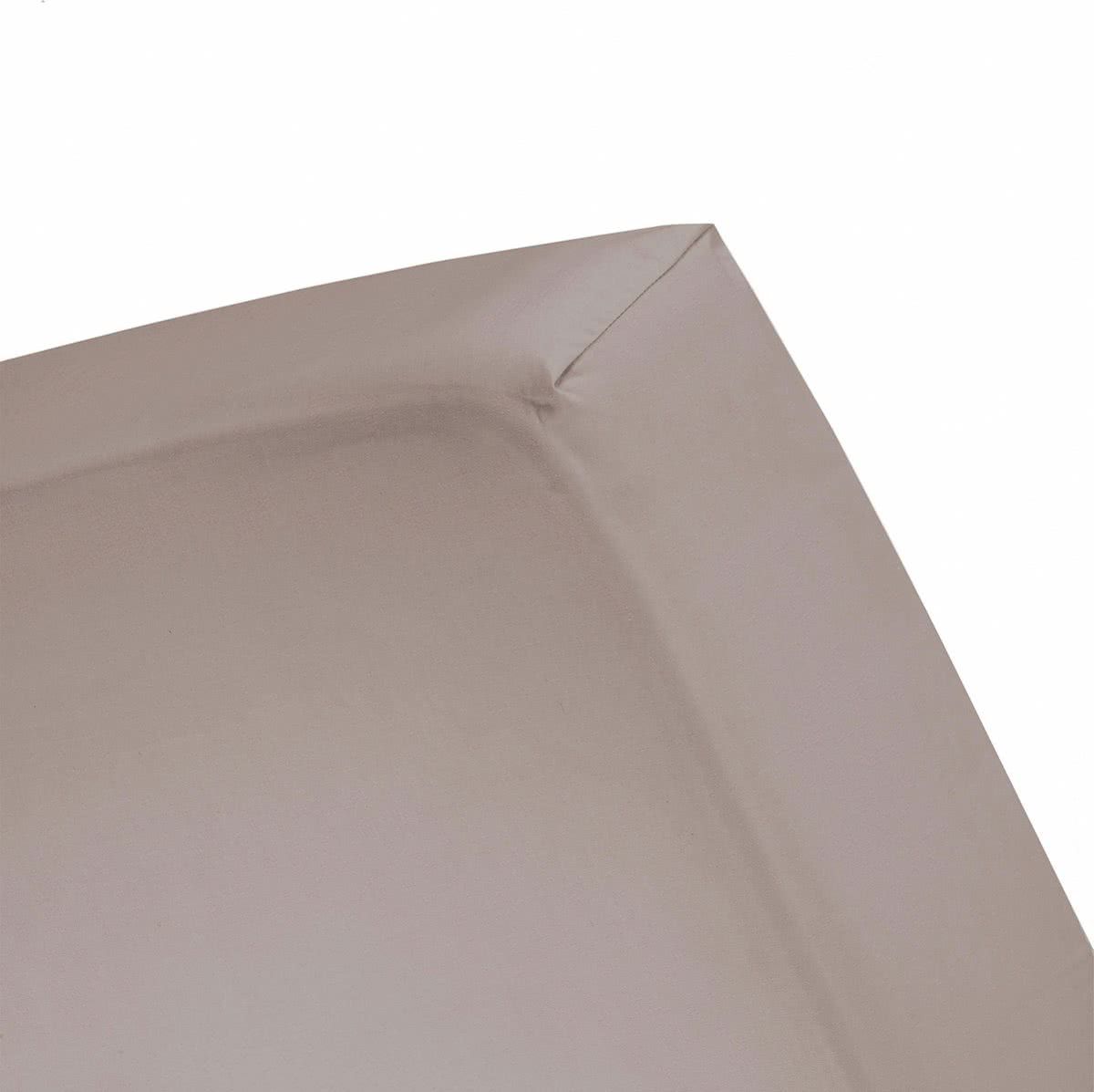 Cinderella Jersey Hoeslaken - 160x200 cm - Taupe