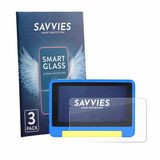 Savvies 3 Stuks Screenprotector - Geschikt voor Bufo Kids Tablet 7" - Transparant