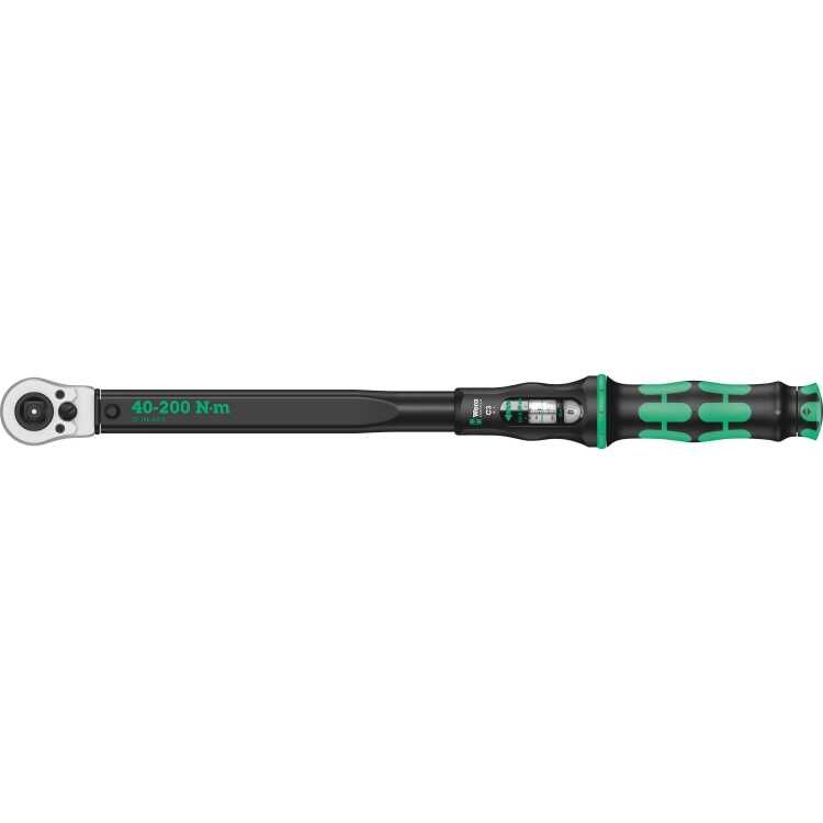 Wera Click-Torque C 3 Push R/L Adjustable Torque Wrench 40-200 Nm