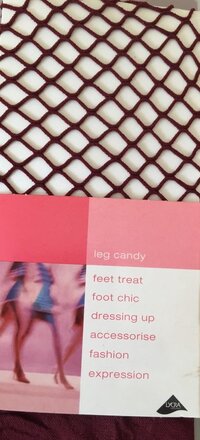 Aristoc Net Kniekousen - Wine - One Size