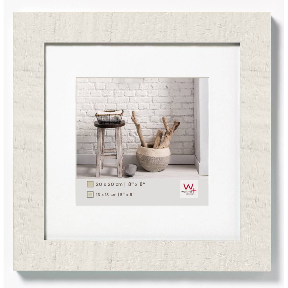 Walther HO330V Fotolijst - Wit - Hout - 34,50 cm x 34,40 cm