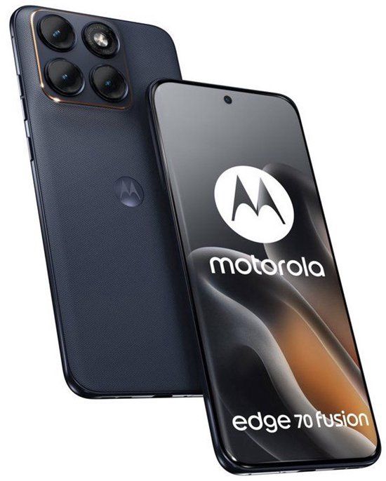 Motorola Edge 70 Fusion - 5200 mAh - 8GB/512GB - Pantone Silhouette Black