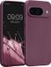 kwmobile metallic telefoonhoesje van TPU - geschikt voor Google Pixel 9 - Flexible case voor smartphone - In metallic lila