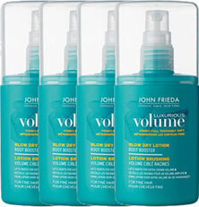 John Frieda Luxurious Volume Thickening Blow Dry Lotion Voordeelverpakking 4x125ml