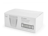 H&h Set van 6 glazen Daisy, verschillende kleuren, cc270