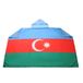 AZ FLAG Cape Azerbeidzjan 150x90 cm Azerbeidzjaans Licht Polyester