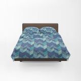 Guzzini Classic Beddengoedset van percale katoen met laken voor Frans bed 180 x 280 + 1 hoeslaken voor Frans bed 125 x 200 cm, matras 30 cm + 2 kussenslopen 50 x 80 cm