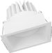 Ledvance LED Spot Vierkant Donkerlight Kantelbaar Wit 8W 650lm 36D - 830 Warm Wit