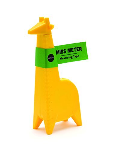 Ototo Geluk van Londen Miss Meter Giraffe Tape Measurer