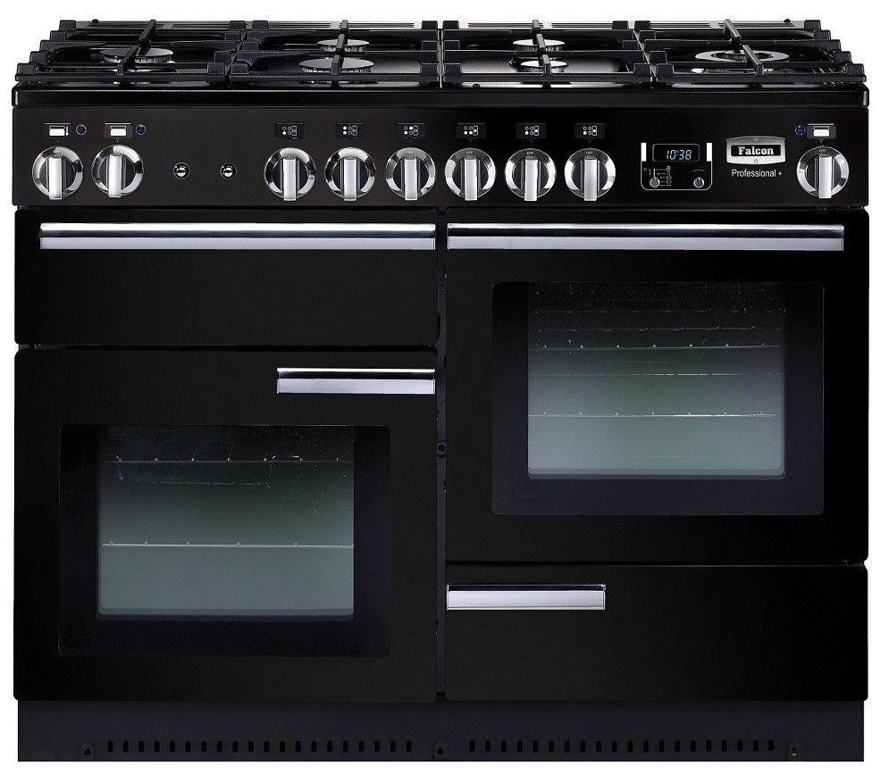 Falcon PROP110DFGBCEU - Fornuis - 110 cm - Zwart - Gas