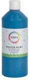 Qrea Plakkaatverf blauw 500ml | 6 stuks