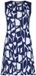 Pastunette - Nachthemd - Midnight Mosaic - Organisch Katoen - Blauw/Wit - Mouwloos - Maat 36