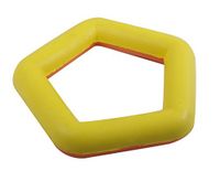 Bubimex Tennisbal voor honden 2 stuks, verschillende kleuren verkrijgbaar, 11 cm